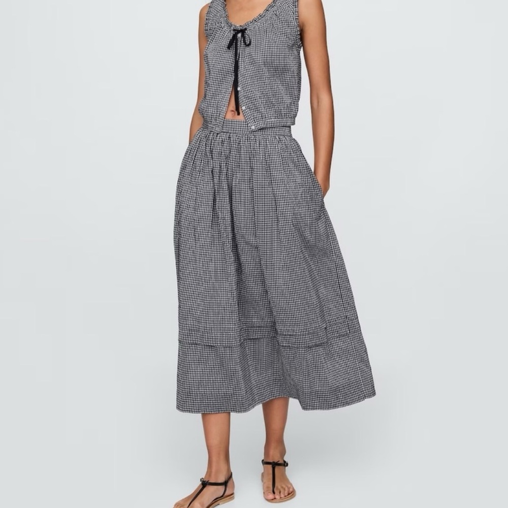 Gap x Doen matching top and skirt, selling as a set